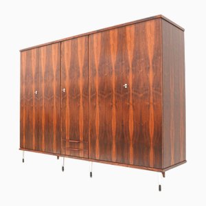 Large Vintage Wardrobe in Rosewood, 1960s
