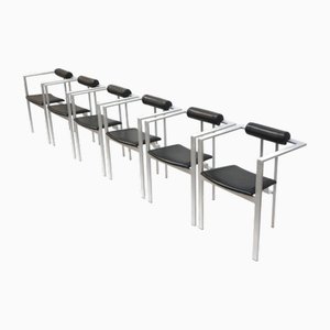 Poltrone Trix vintage di KF Förster per KFF Design, Germania, anni '80, set di 6