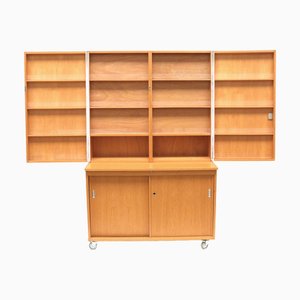 Vintage Bookcase in Wood, 1970s