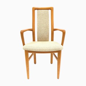 Sedie da pranzo vintage in teak di Johannes Andersen per Sva Møbler, anni '60, set di 4