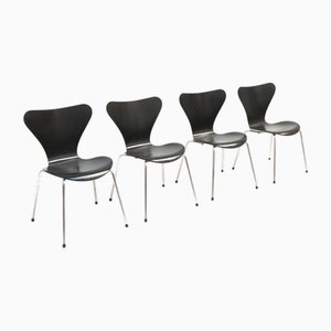 Sillas Butterfly vintage de Arne Jacobsen para Fritz Hansen. Juego de 4