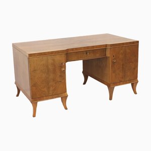 Vintage Walnut Desk, 1950s