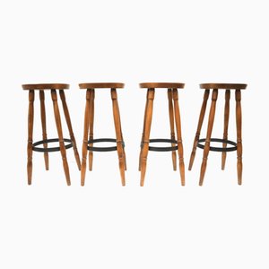 Bar Stools, 1970s, Set of 4