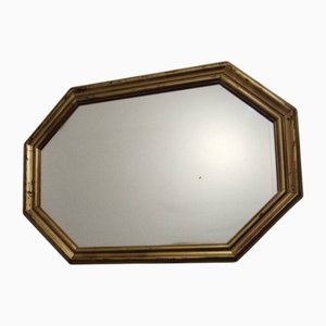 Vintage Gold Leaf Mirror, 1940s