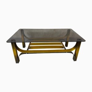 Vintage Brass Coffee Table, 1970