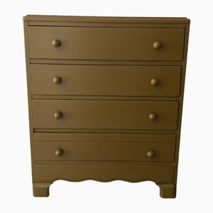 Whiskey-Colored Chest of Drawers in Wood