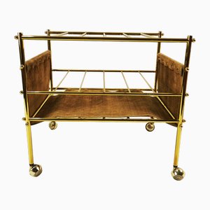 Vintage German Newspaper Side Table, 1960s