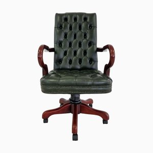 Vintage Chesterfield Desk Chair, 2000s