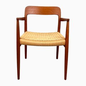 Danish Teak Armchair by Nils O. Møller for J. L. Møllers, 1960s