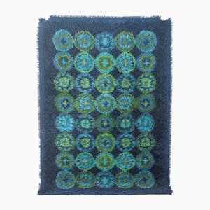 Vintage Space Age Rug, 1970s