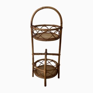 Table d'Appoint de Bar en Rotin