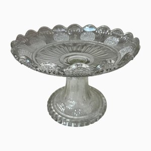 Vintage Obstschale aus Glas, 1950er