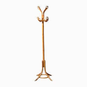 Vintage Bamboo Coat Rack, Italy, 1970s