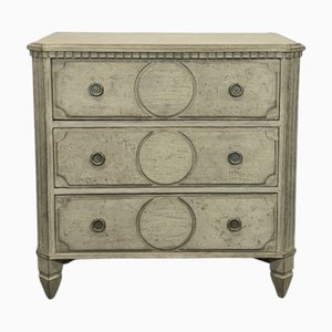 Gustavian-Style Chest of Drawers in Pine