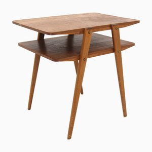Scandinavian Teak Bedside Table, 1960