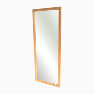 Vintage Scandinavian Oak Mirror, 1960
