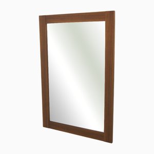 Vintage Scandinavian Walnut Mirror, 1960