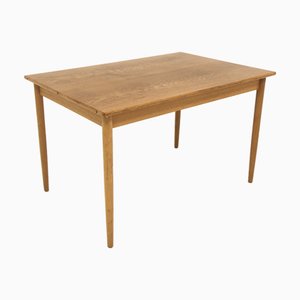 Tavolo da pranzo in quercia, Scandinavia, 1960