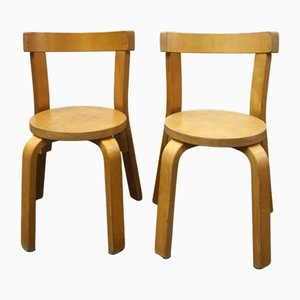 Vintage Children's Chairs, 1960s, Set of 2