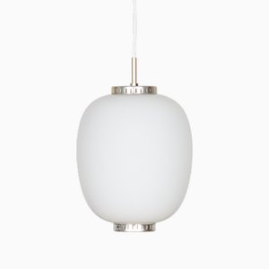 Lampada a sospensione vintage di Bent Karlby per Lyfa, 1946