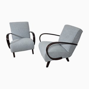 Lounge Chairs by Jindrich Halabala, 1940s, Set of 2