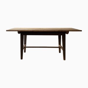 Painted Pine Dining Table, Sweden, 1810s