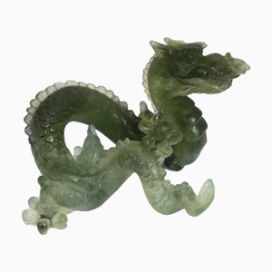 Pâte de Verre Dragon from Daum, 1990s