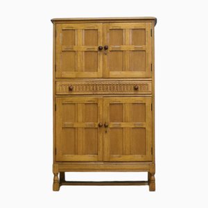 Vintage Oak Drinks Cabinet, 1960s