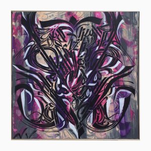 Natalia Vypritskaia, Dance of Eternity, 2023, Acrilico su tela