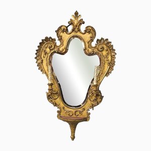 Gilt Girondelle Wall Mirror, 1880s