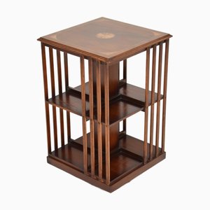 Vintage Sheraton Style Revolving Bookcase, 1930