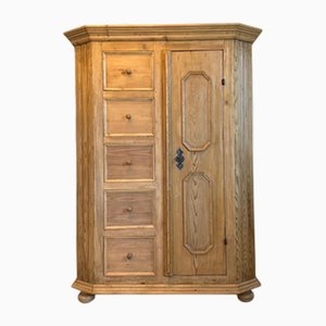 Biedermeier Farmhouse Bread Cupboard