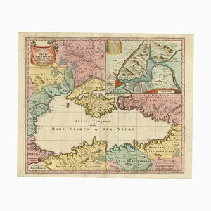 Carte du 18e siècle de la mer Noire et ses environs