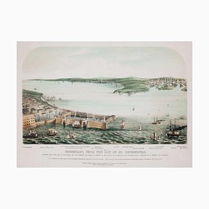 Vue Vintage de Kronstadt