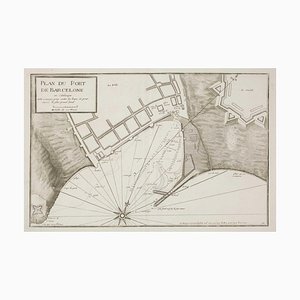 Sea Chart of Barcelona Harbour