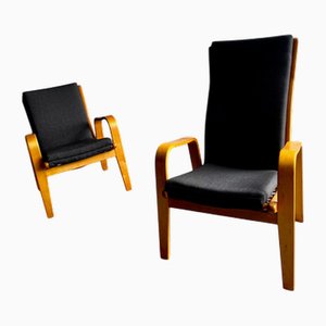 Fauteuils FB-05 & FB-06 par Cees Braakman pour Pastoe, 1950s, Set de 2