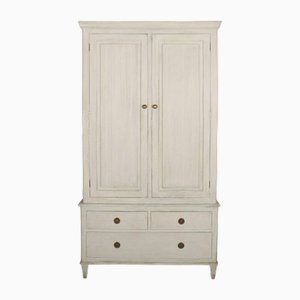 Swedish Linen Cupboard, 19th Century