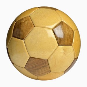 Vintage Football in Wood
