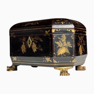 Chinese Export Style Tea Caddy