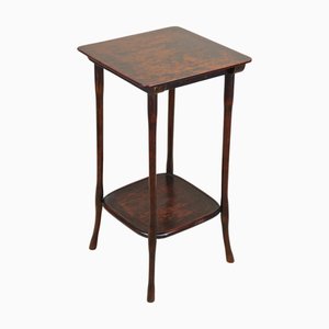 Table d'Appoint Art Nouveau Antique en Bois Courbé de J & J Kohn, 1910