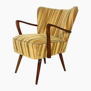 Mid-Century Modern Lounge Chair in Pine