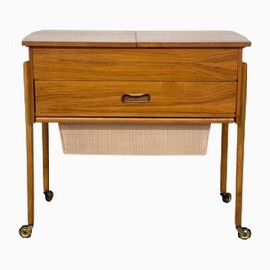 Dänischer Vintage Teak Nähtisch