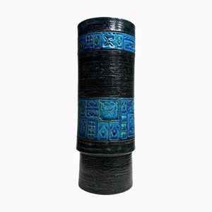 Vaso Mid-Century in ceramica di Aldo Londi per Bitossi, Italia, anni '60