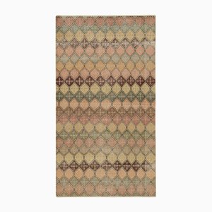 Vintage Teppich mit polychromatischem geometrischem Muster von Rug & Kilim, 1960er