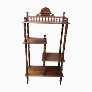 Antique Walnut Tiered Furniture, 1800s