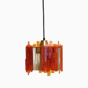 Symphony Pendant by Claus Bolby for Cebo Industri, Denmark, 1960s