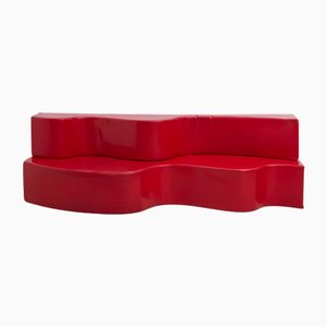 Italian Superonda Sofa by Archizoom Associati for Poltronova, 1960s, Set of 2