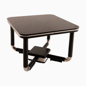 Vintage Robust Wooden Table, 1980s