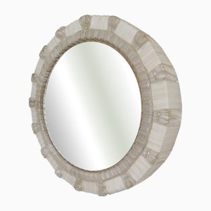 Mid-Century Modern Illuminated Acrylic Glass Border Mirror, Germany, 1970