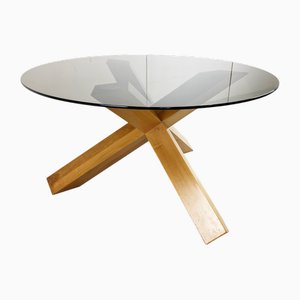 Tavolo da pranzo La Rotonda di Mario Bellini per Cassina, anni '70